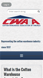 Mobile Screenshot of cottonwarehouse.org