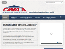 Tablet Screenshot of cottonwarehouse.org